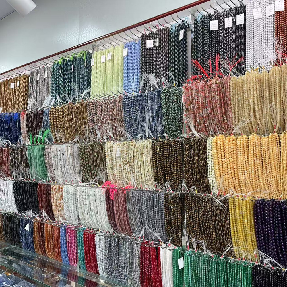 Natural Stone Loose Beads DIY Jewelry Accessories Stringing Beads Personality Semi-Finished Products 4-12mm Polished Craft