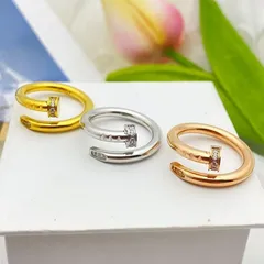Geometric Unisex Rings For Everyday Wear In Rose Gold Featuring Titanium Steel With 18K Real Gold Plated Finish