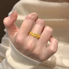 Sweet Crown Ring For Women In Copper Alloy With Rhinestones, Perfect For Spring 4